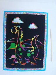 71542-24 Vyškr. malý DINOSAURUS